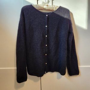 Sezane Gaspard Cardigan Black